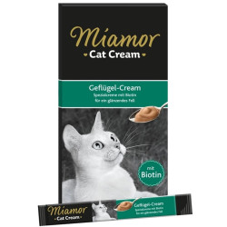 Cibo umido per gatti miamor crema pollo 6x15g