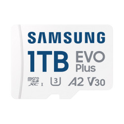 1tb scheda microsd samsung evo plus mb-mc1t0sa/eu + adattatore