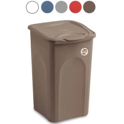 Portabiancheria stefanplast primavera grigio 50 l [70237]