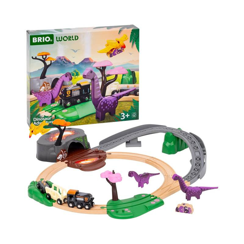 Ravensburger dinosaur adventure set rw multicolore 12pz [63609400]