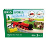Giocattolo ravensburger brio set treno fattoria lola rosso multicolore