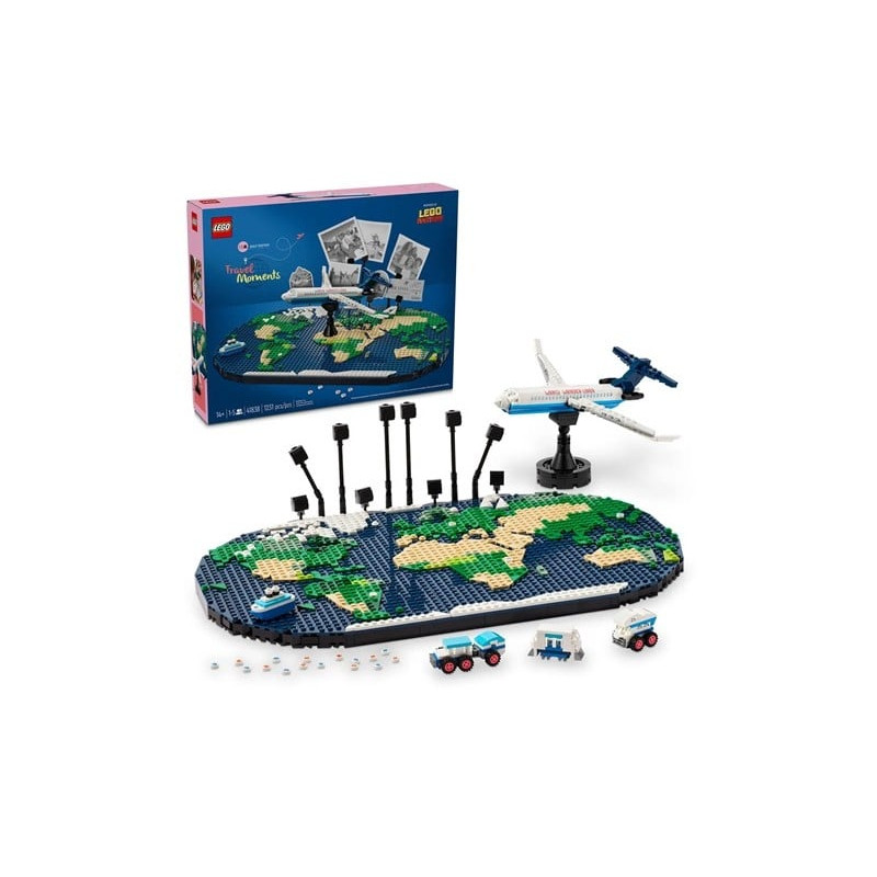 Lego travel moments multicolore 1231pz [41838]