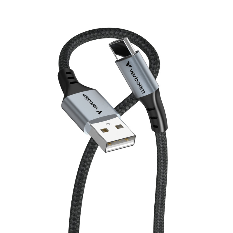 Cavo usb-c verbatim sync charge usb-a a usb-c 18w 120