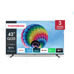Tv led 43" thomson 43qg4s14 google tv 4k qled [43qg4s14]