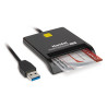 Lettore smart card hamlet usb-a 3.0 per firma digitale [huscr-a30]