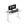Scrivania elettrica mark adler leader 8.2 bianca [ma-leader 8.2