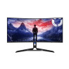 Monitor led 34" lenovo legion r34w-30 3440 x 1440 pixels