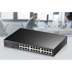 Switch 24p cudy gs1024e m rm [gs1024e]