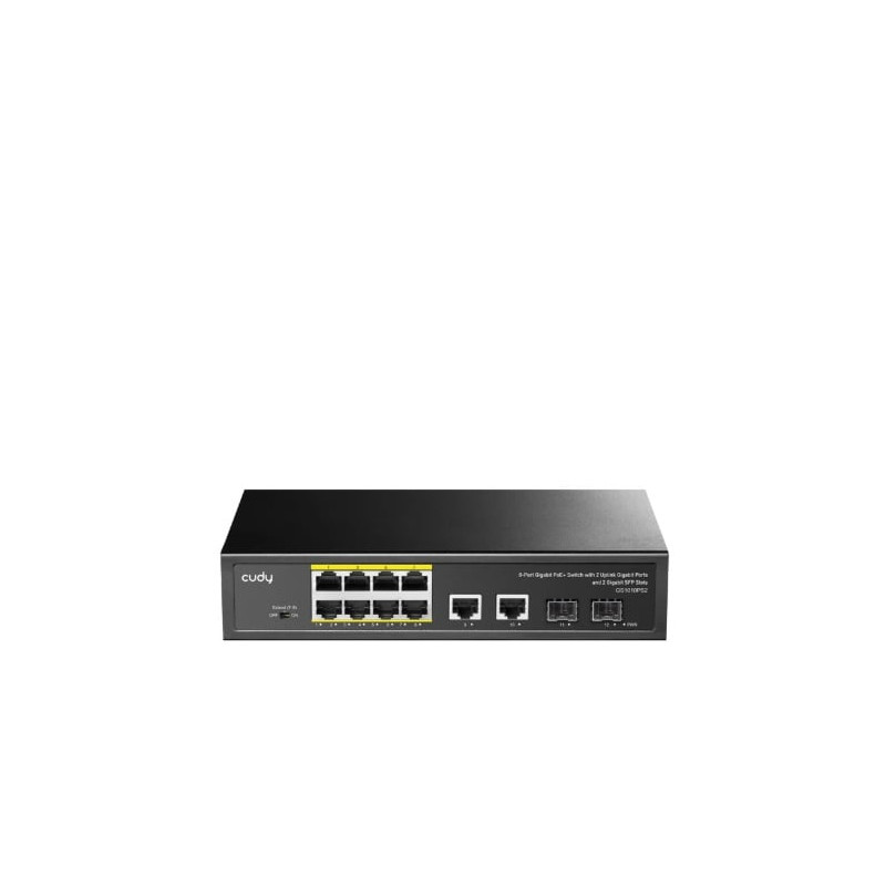Switch 8+2p cudy gs1010ps2 poe+ sfp [gs1010ps2]
