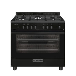 Cucina a gas glem gs sa965mbk 90x60 a+ [sa965mbk]