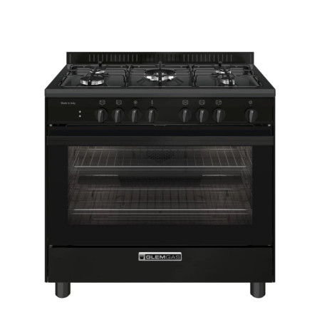 Cucina a gas glem gs sa965mbk 90x60 a+ [sa965mbk]