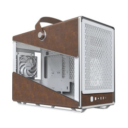 Case montech heritage biano e vetro temperato [heritage (w)]