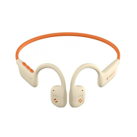 Cuffie a conduzione ossea havit bluetooth e510bt freego1 air (beige)