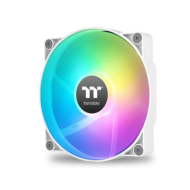 ventola 200x200 thermaltake ct200 argb sync single pack bianco [cl-f180-pl20sw-a]