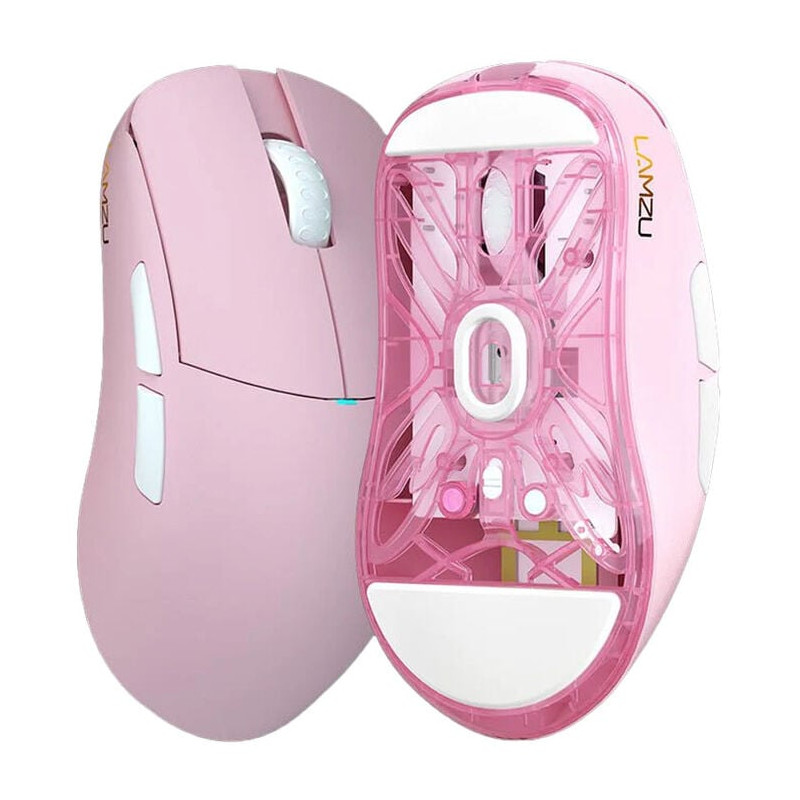 Mouse lamzu atlantis mini gaming champion edition - rosa