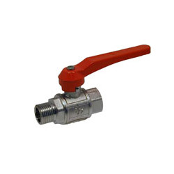 Valvola sfera mf 1" professional ottone nichelato [rastelli