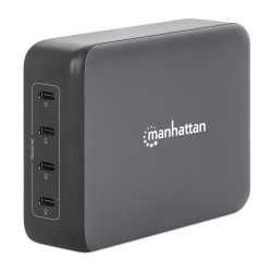 Alimentatore da rete manhattan usb-c power delivery 4 porte gan