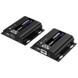 Extender hdmi techly 4k@60hz con ir su cavo cat.6 fino a 120m