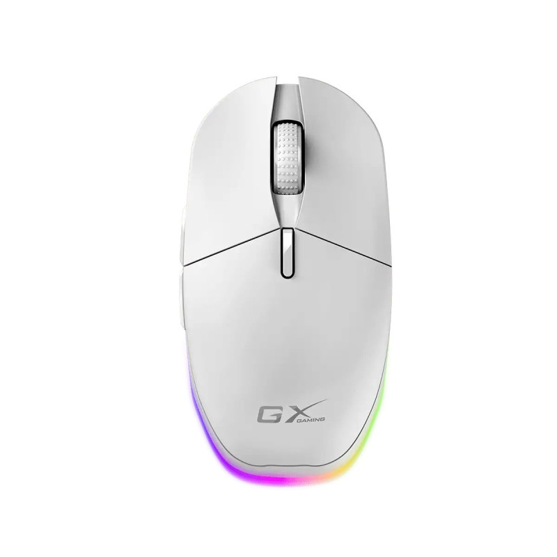Mouse genius gaming scorpion m8250 bianco bt 2.4ghz 8*rgb 800-3200dpi