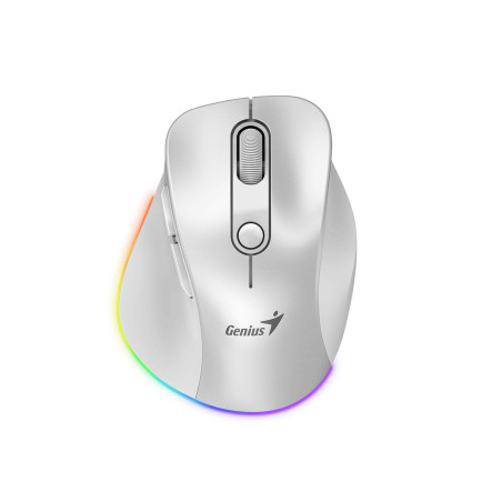 Mouse genius ergo 9000s pro mini rgb bt duo wireless (bt +2.4ghz)