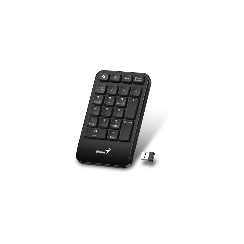 Tastierino numerico genius numpad 1000 nero ai 2.4ghz [31320003400]