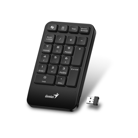 Tastierino numerico genius numpad 1000 nero ai 2.4ghz [31320003400]