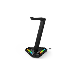 Porta cuffie genius gx-uh100 led + hub usb [31250017400]