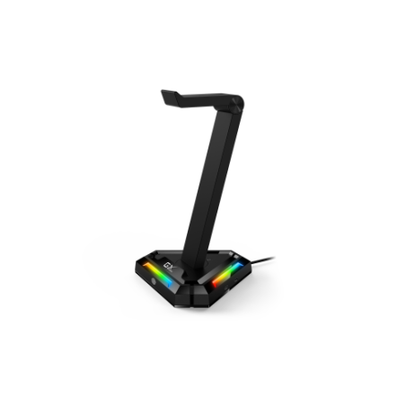 Porta cuffie genius gx-uh100 led + hub usb [31250017400]