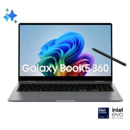 Notebook samsung galaxy book 5 360 15.6 ultra7 256v 16gb/512gb wi11p