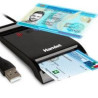 Lettore smart card hamlet usb-c 3.1 + usb-a 3.0 [huscr-acy]