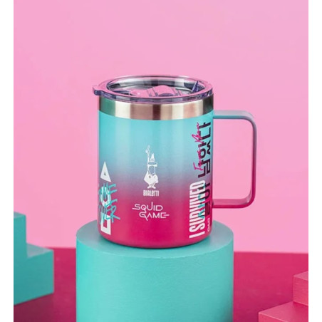 Mug bialetti termica con manico squid game squid003
