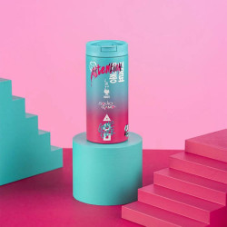 Mug bialetti termica squid game con tappo 360ml [mug terminca squid