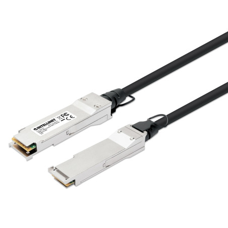Cavo qsfp in rame twinax dac passivo qsfp+ 40g 0,5m