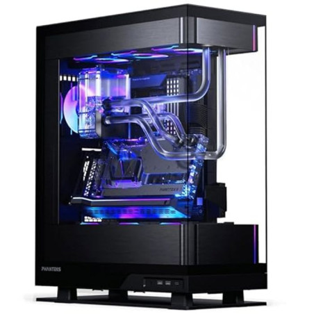 Case phanteks evolv x2 midi-tower, e-atx, vetro temperato