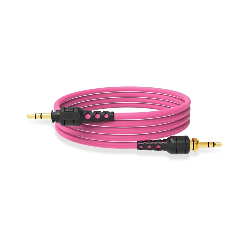 Cavo microfono rode nth-cable, per rode nth-100 1,2m, rosa