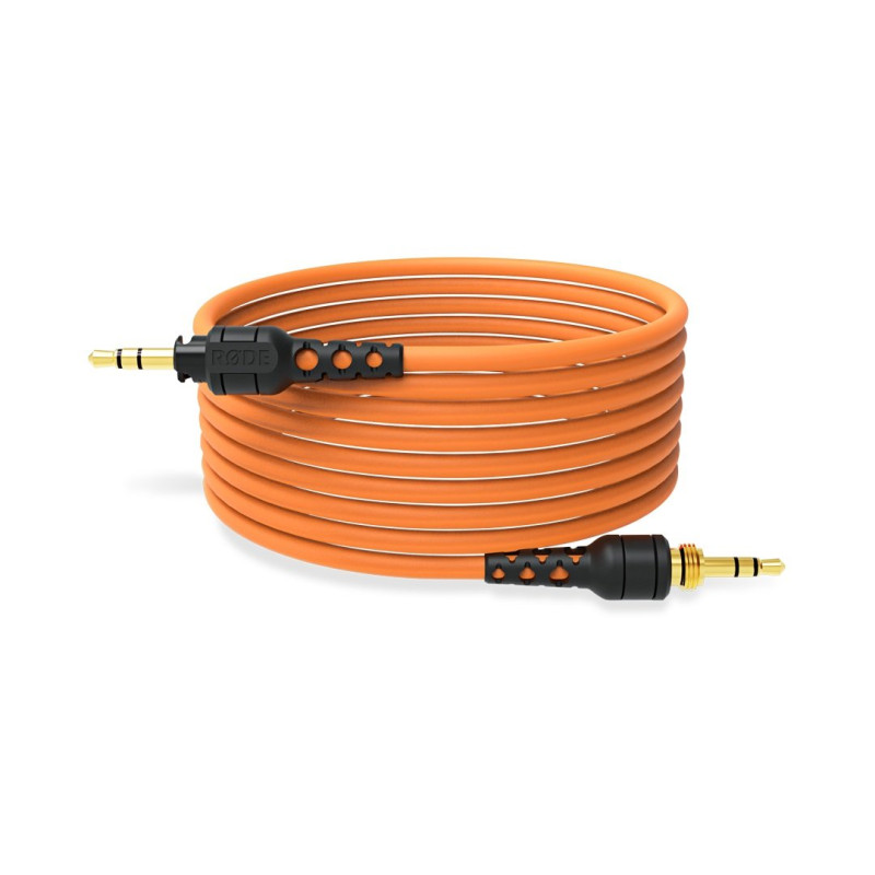 Cavo microfono rode nth-cable, per rode nth-100 2,4m, arancione