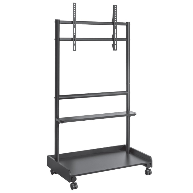 Supporto a pavimento techly con mensola per tv lcd/led/plasma 50-86''