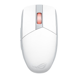 Mouse asus rog strix impact iii wireless gaming bianco
