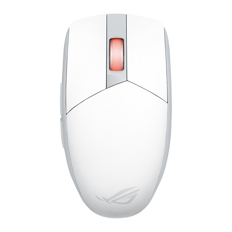 Mouse asus rog strix impact iii wireless gaming bianco
