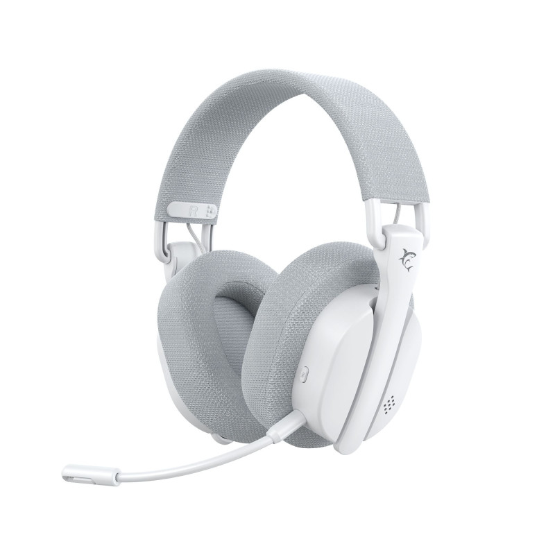 Cuffie white shark firecrest wireless bianco