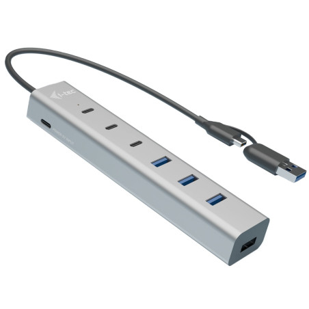 Hub usb i-tec usb-c/usb-a metal 7 porte (3x [cahubmetal7]