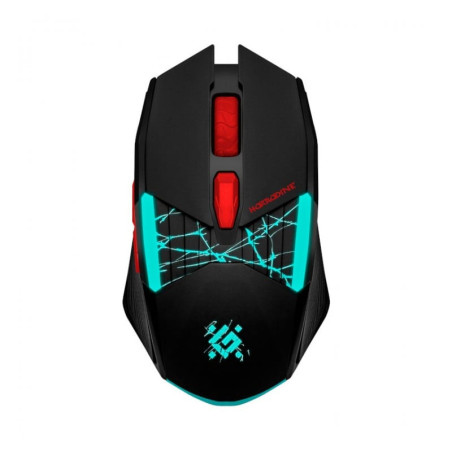 Mouse defender gm-126 tisa rf+bt 1600dpi 6p nero [52237]
