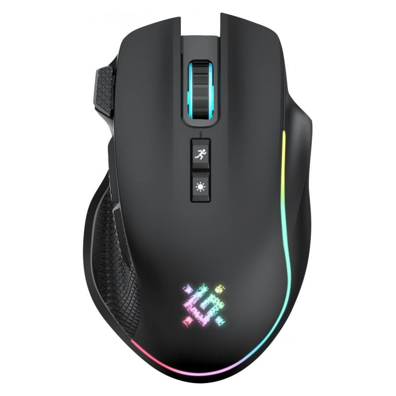 Mouse defender gm-213 thunder rf 1600dpi 8p nero [52213]