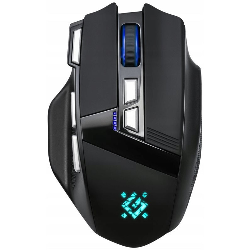 Mouse defender gm-885 knight rf 3200dpi 8p nero [52885]