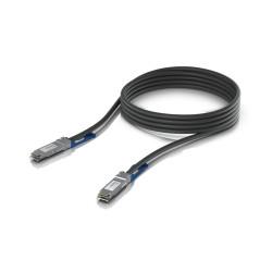 Cavo qsfp ubiquiti 100g dac-qsfp28 3 metri [uacc-dac-qsfp28-3m]