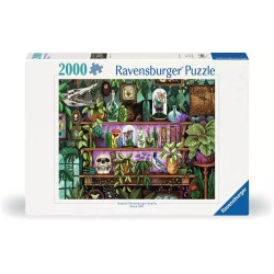 Ravensburger - puzzle a witch's favorite things (2000 pezzi)