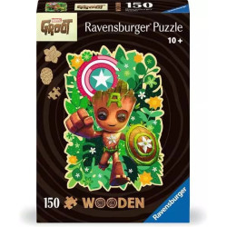 Puzzle ravensburger wooden groot (150 pezzi) [12001459]