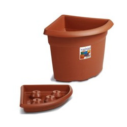 Fioriera med angolare coccio 45 stefanpl [stefanplast ]