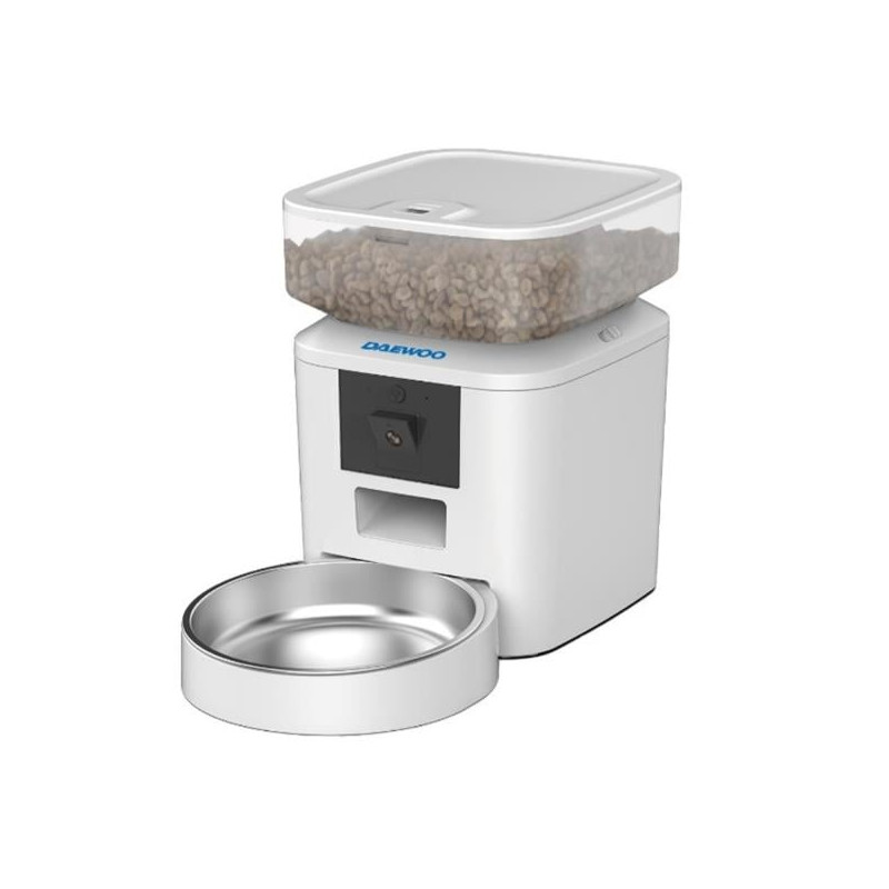 Distributore alimenti animali daewoo smart d-qq0297ct-w +camera+app