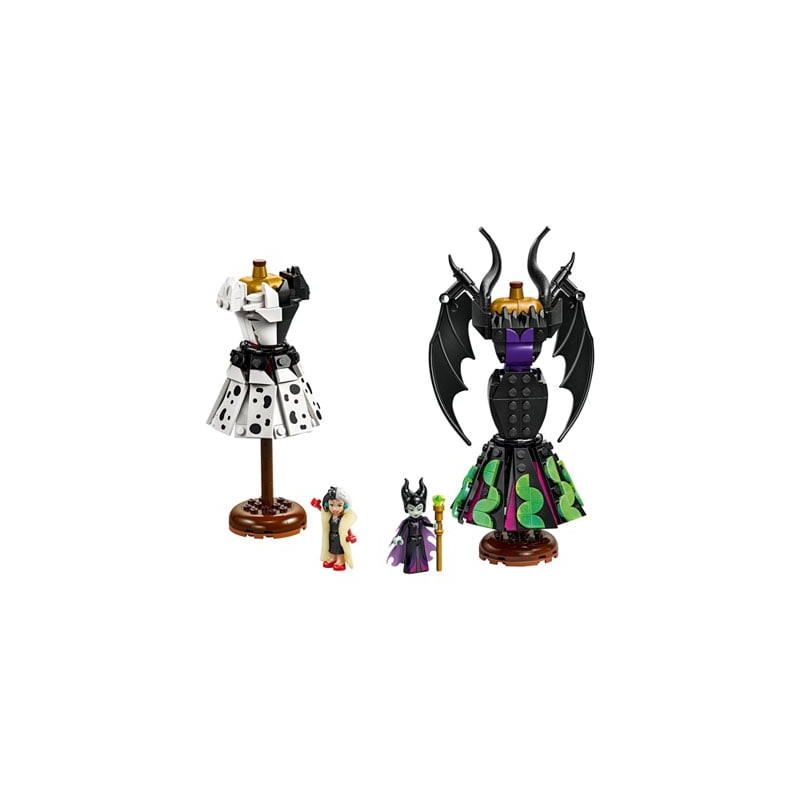 Lego 43262 disney classic abiti di malefica e crudelia de mon [43262]